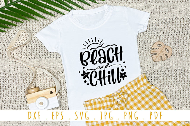 Beach And Chill Quotes SVG Cut Files SVG dapiyupi store 