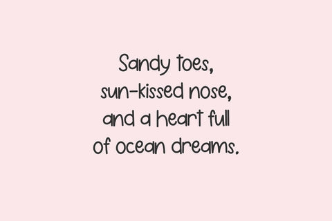 Beach Avenue Sans Font Beck McCormick 
