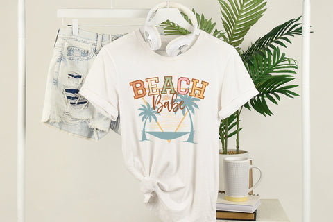 Beach Babe - Retro Summer Sublimation Sublimation CraftLabSVG 