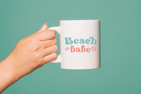 Beach Babe - Retro Summer SVG SVG CraftLabSVG 