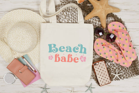 Beach Babe - Retro Summer SVG SVG CraftLabSVG 