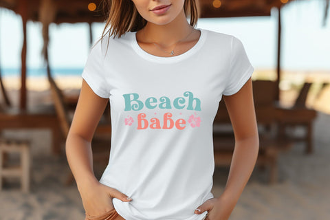 Beach Babe - Retro Summer SVG SVG CraftLabSVG 