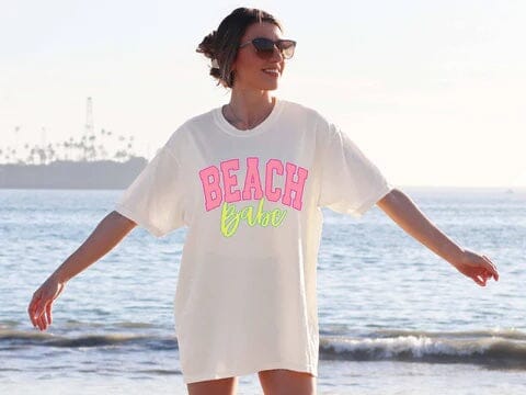 Beach Babe SVG PNG DXF EPS Cut File - Cricut & Silhouette Design SVG Silhouette School Blog Design Shop 