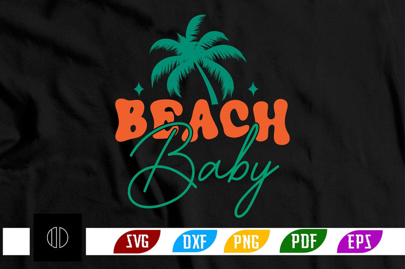 Beach Baby Svg Design SVG Nbd161 