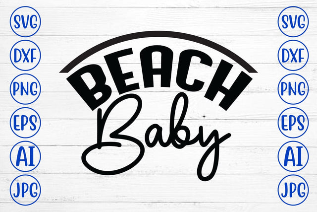 Beach Baby SVG Syaman 