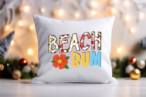 Beach Bum PNG Design Sublimation Designangry 