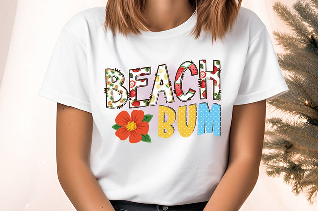 Beach Bum PNG Design Sublimation Designangry 