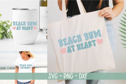 Beach Bum SVG-Beach SVG-Summer SVG SVG Linden Valley Designs 