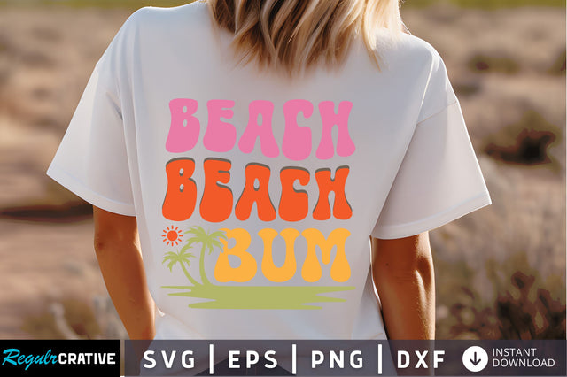 Beach bum Svg Design SVG Regulrcrative 