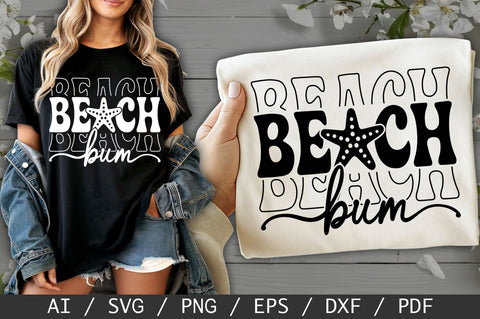 Beach Bum SVG PNG, Summer SVG, Beach SVG SVG SVG Studio 