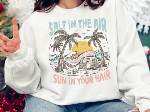 Beach Camper Sunset PNG SVG DesignDestine 