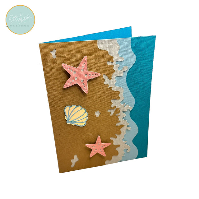 Beach Card SVG Sharia Morton Designs 