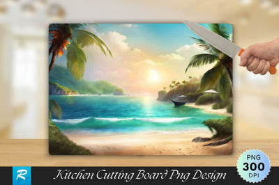Beach Cutting Board Sublimation Regulrcrative 