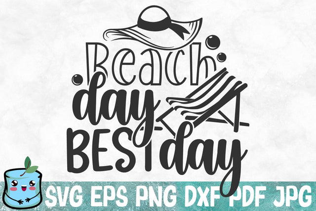 Beach Day Best Day SVG MintyMarshmallows 