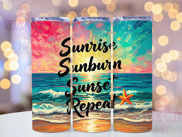 Beach Life Summer Vibes Tumbler Wrap, Summer Lifestyle, Coastal Living Gift, Beach Humor Tumbler, Vacation Vibes Design, Ocean Lover Present, Beach Day Quote Sublimation SvggirlplusArt 