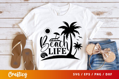 Beach life SVG Design SVG Designangry 