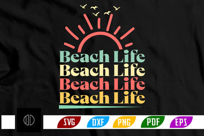 beach life Svg Design SVG Nbd161 