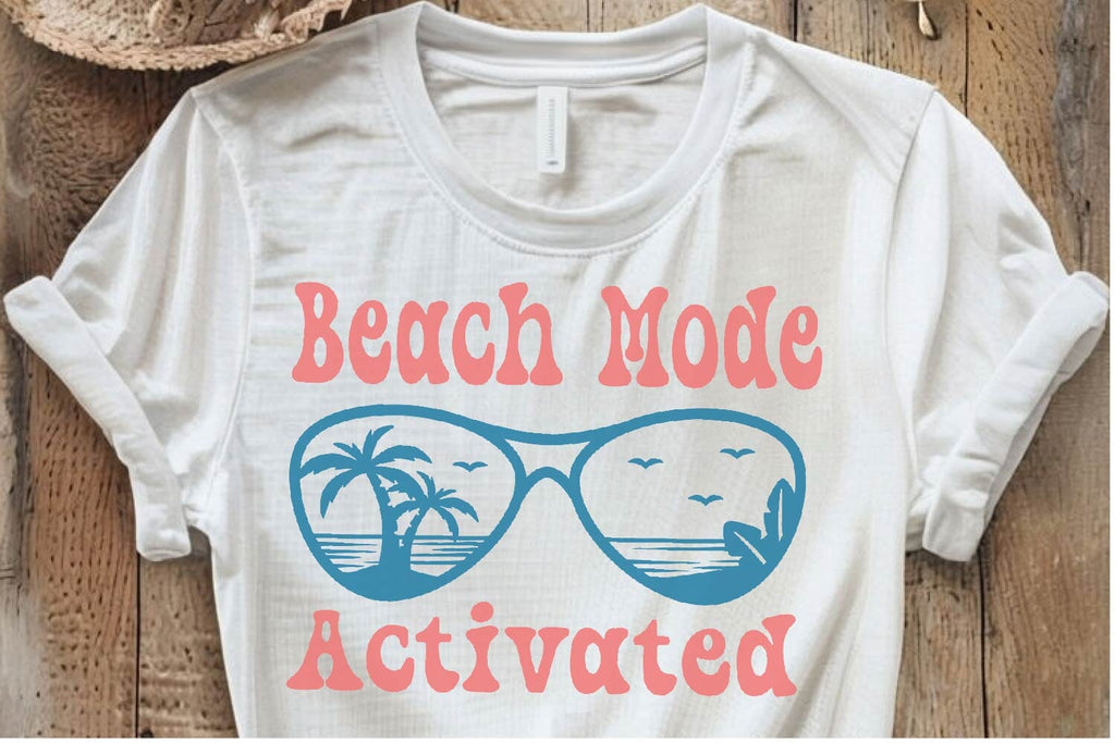 Beach Mode Activated SVG PNG DXF EPS Cut File - Cricut & Sil - So Fontsy