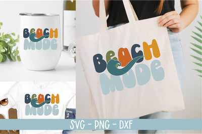 Beach Mode SVG-Retro Beach SVG SVG Linden Valley Designs 