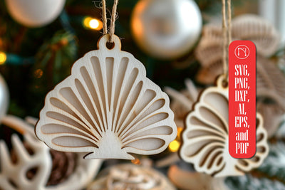 Beach Ornaments Laser Cut SVG SVG MD JOYNAL ABDIN 