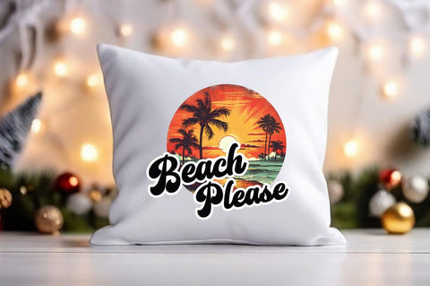 Beach please PNG Design Sublimation Designangry 
