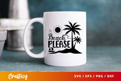 Beach please SVG Design SVG Designangry 