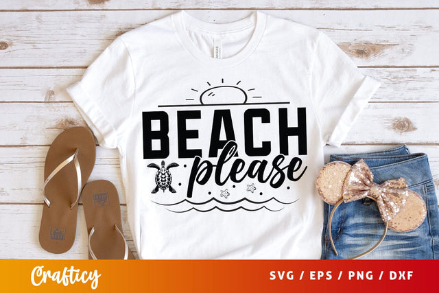 Beach Please SVG Design SVG Designangry 
