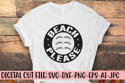 Beach Please SVG SVG Syaman 