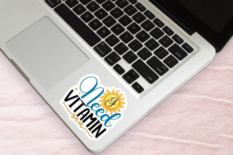 Beach Sticker Bundle Sublimation Regulrcrative 