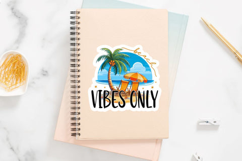Beach Sticker Bundle Sublimation Regulrcrative 