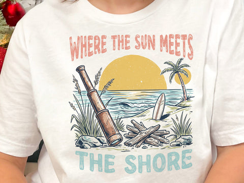 Beach Sunset Adventure PNG SVG DesignDestine 