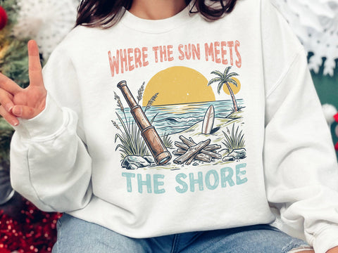 Beach Sunset Adventure PNG SVG DesignDestine 