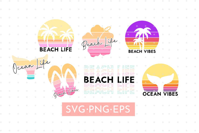Beach Svg Bundle SVG MaiaLunaDesign 