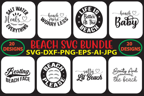 BEACH-SVG-BUNDLE SVG Syaman 