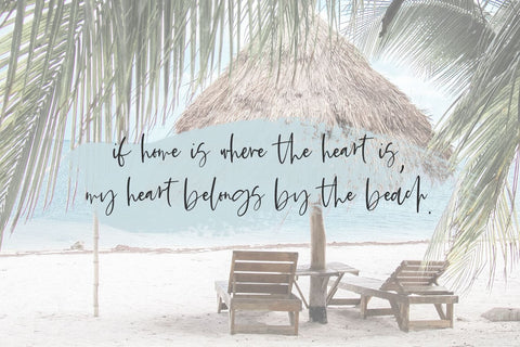 Beach Town Script Font Beck McCormick 
