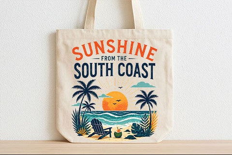 Beach Vacation PNG South Coast Coastal Lifestyle Digital Download SVG BillahCrafts 