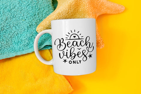 Beach Vibes Only SVG Cut File SVG CraftLabSVG 
