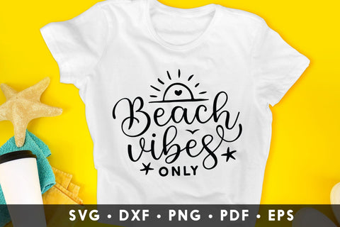 Beach Vibes Only SVG Cut File SVG CraftLabSVG 