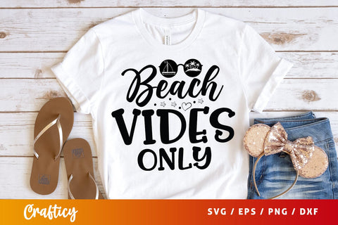 Beach Vibes Only SVG Design SVG Designangry 