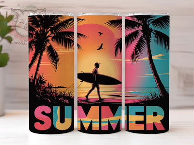 Beach Vibes Paradise 20oz Tumbler Wrap, Tropical Summer Sublimation, Beach Paradise PNG, 20oz Tumbler Wrap, Coastal Lifestyle Design, Ocean Vacation Sublimation, Seaside Tropical Wrap Sublimation Lara' s Designs 