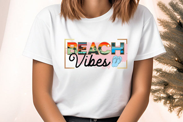 Beach Vibes PNG Design Sublimation Designangry 