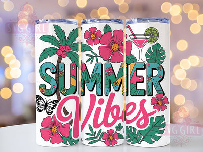 Beach Vibes Summer Mood Tumbler Wrap, Beach Mood Design, Seasonal Style Art, Summer Fun Tumbler, Vacation Vibes Theme, Beach Life Gift, Summer Spirit Present Sublimation SvggirlplusArt 