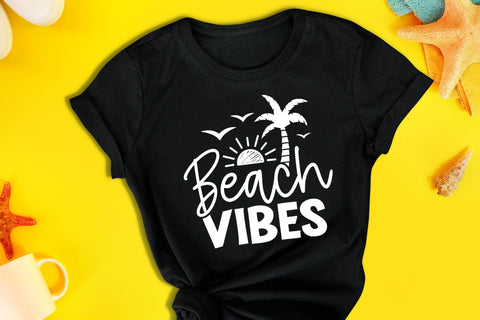 Beach Vibes - Summer SVG Cut File SVG CraftLabSVG 