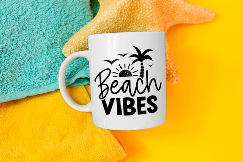 Beach Vibes - Summer SVG Cut File SVG CraftLabSVG 