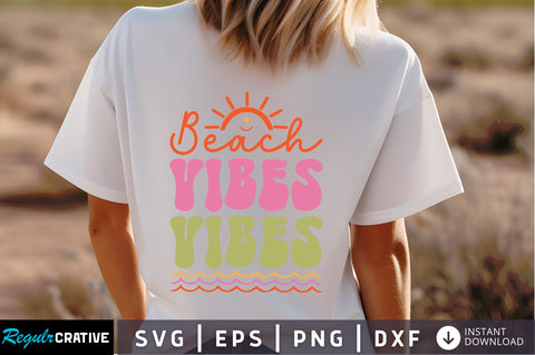 Beach vibes Svg Design SVG Regulrcrative 