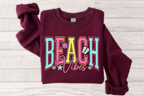 Beach Vibes SVG PNG, Checkered Summer SVG PNG SVG SVG Studio 