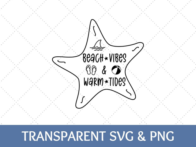 Beach Vibes SVG | Vacation PNG SVG Paige Cole Studio 