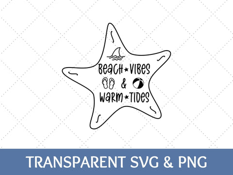 Beach Vibes SVG | Vacation PNG SVG Paige Cole Studio 