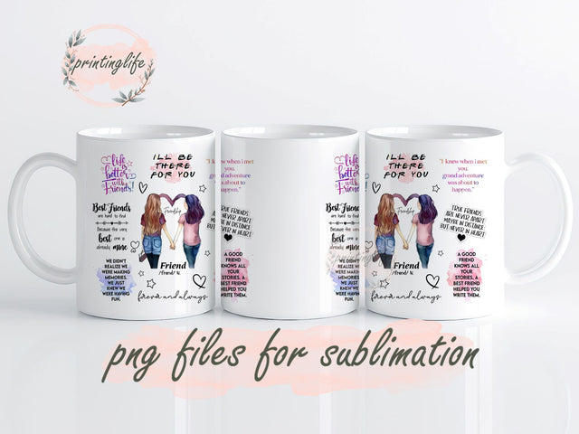 Beach Weekend Girls Trip Mug Wrap Design, Instant Digital Design Download Mug Wrap Design, Mug Design PNG Sublimation PrintingLife 