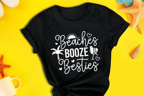 Beaches Booze & Besties - Summer SVG File SVG CraftLabSVG 